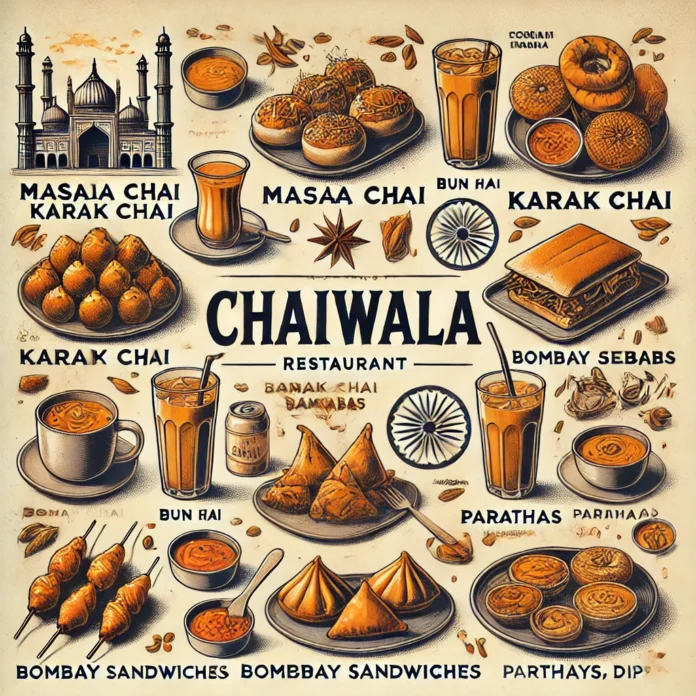 Chaiiwala Menu Reflects Street Food Culture
